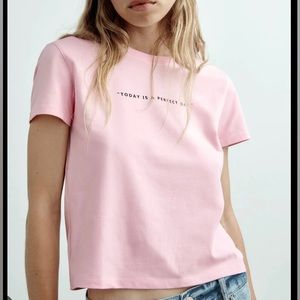 New! Baby pink tee !